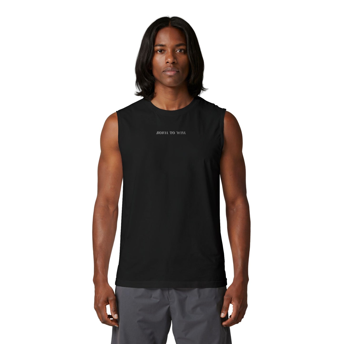 ATHLETICS - Born to Win — Motivational Gym Top